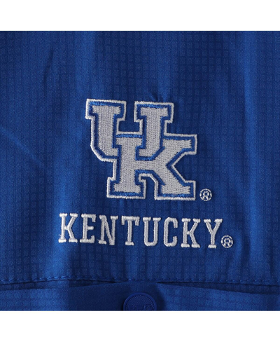 Columbia Men's  Royal Kentucky Wildcats Big And Tall Collegiate Tamiami Button-down Shirt In Royal