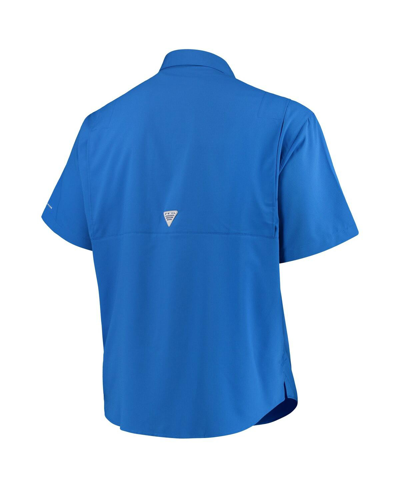 Columbia Men's  Royal Kentucky Wildcats Big And Tall Collegiate Tamiami Button-down Shirt In Royal
