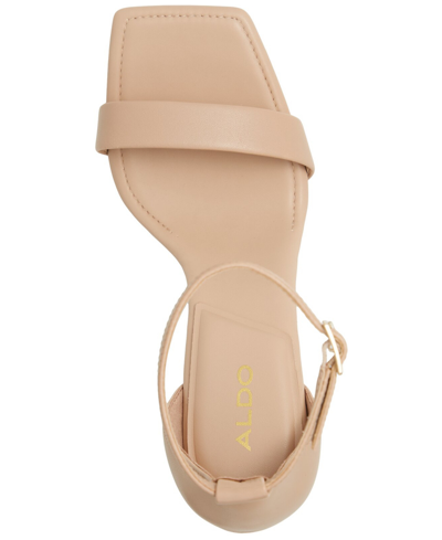 Aldo Rosali Square Toe Sandal In Black