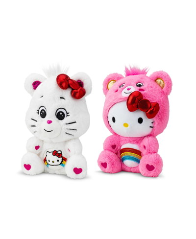 Care Bears Cheer Bear And Hello Kitty Plush 2pk In No Color