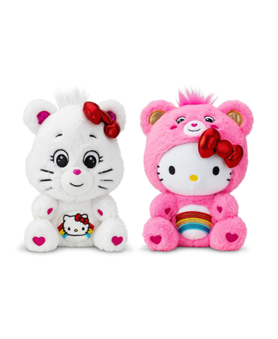 Care Bears Cheer Bear And Hello Kitty Plush 2pk In No Color