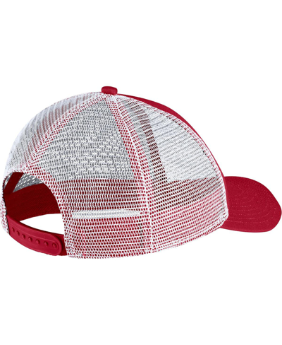 Nike Crimson Barcelona Classic99 Trucker Snapback Hat In Crimson