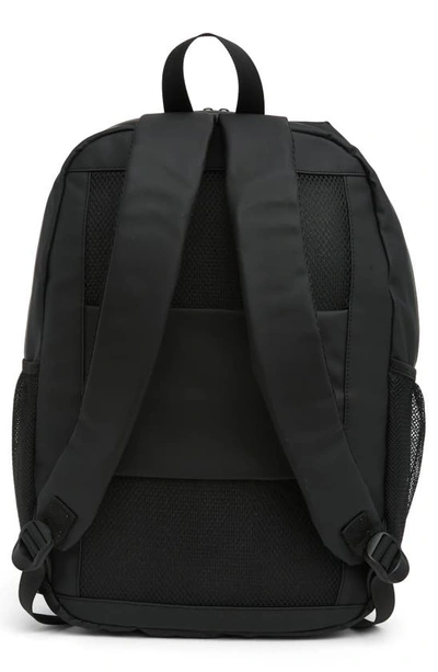 Duchamp Diagonal Zip Backpack In Black