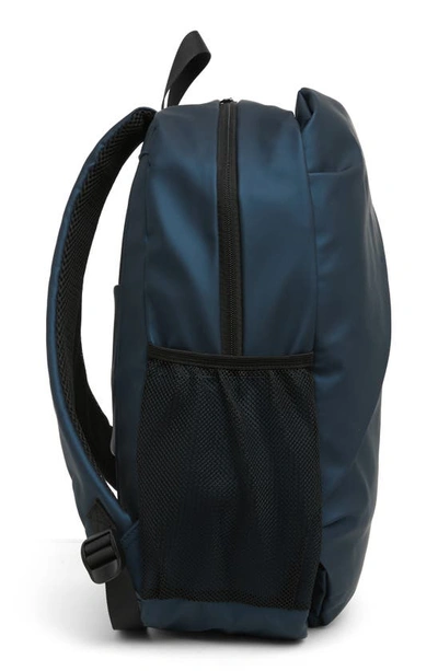 Duchamp Diagonal Zip Backpack In Dark Blue