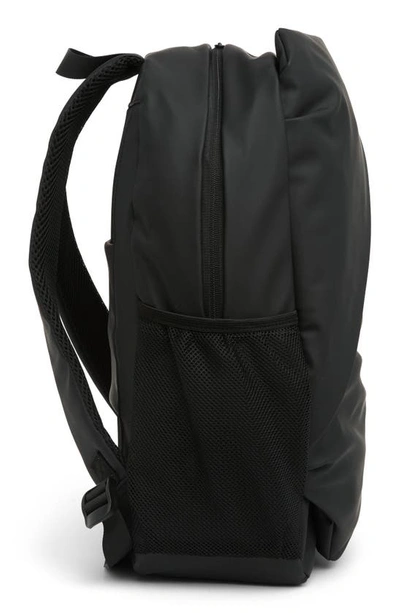 Shop Duchamp Diagonal Zip Backpack In Black