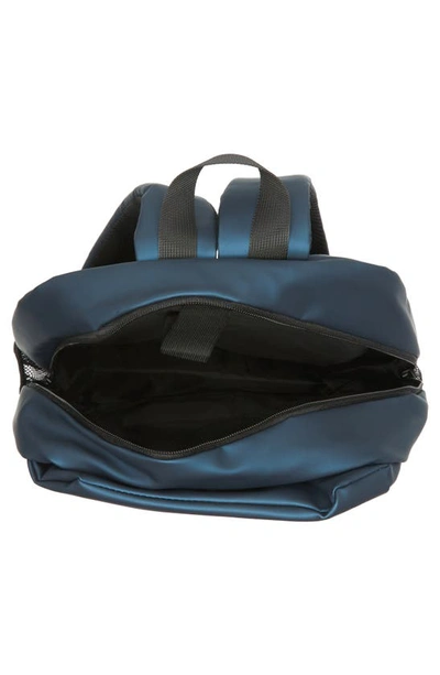 Duchamp Diagonal Zip Backpack In Dark Blue