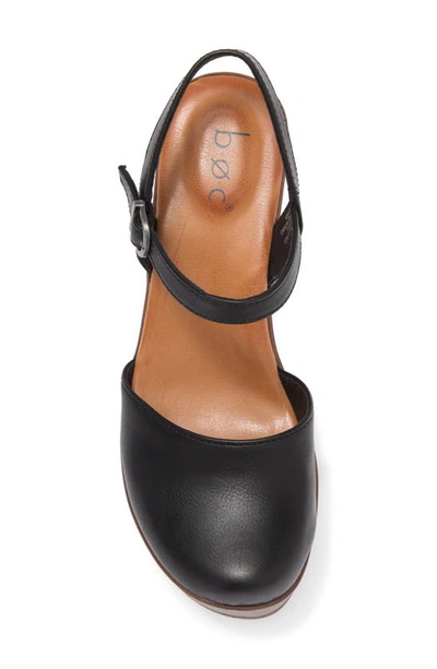 Shop B O C Dalia Platform Clog Sandal In Black