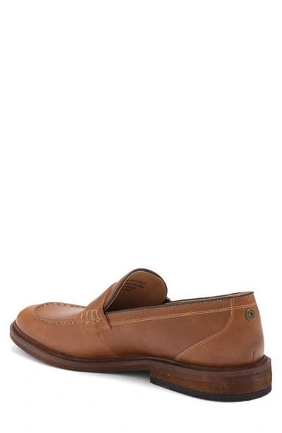 Shop Warfield & Grand Grant Penny Loafer In Cognac