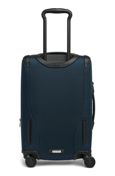 Shop Tumi Merge Continental Front Lid Expandable Suitcase In Navy/ Black