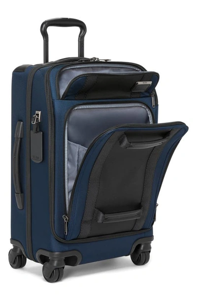 Shop Tumi Merge Continental Front Lid Expandable Suitcase In Navy/ Black