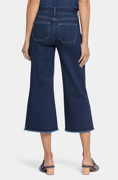 Shop Nydj Patchie Major Wide Leg Capri Jeans In Sublime
