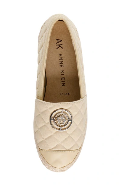 Shop Anne Klein Janith Loafer In Natural