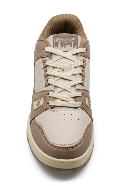 Shop Zoo York Subway Sneaker In Tan/ Cream