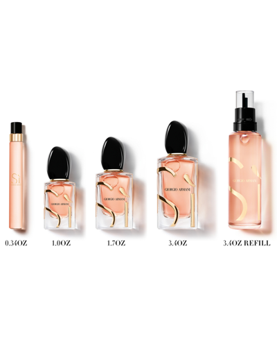Giorgio Armani Armani Si Eau De Parfum Intense Refill, 3.3 Oz., A Macy's Exclusive In No Color