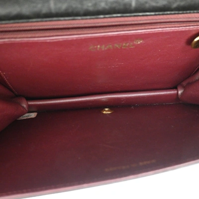 Pre-owned Chanel Matelassé Black Pony-style Calfskin Shoulder Bag ()