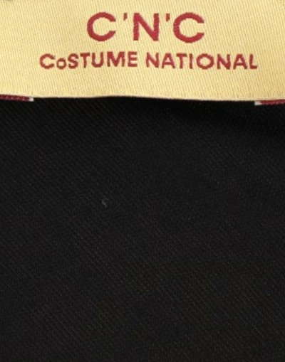 Shop Costume National Elegant Black Knee-length Viscose Women's Dress