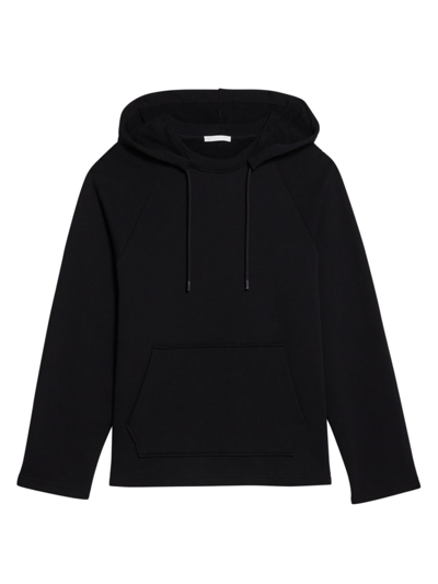 Shop Helmut Lang Men's Cotton Relaxed-fit Hoodie In Black