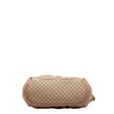 Shop Gucci Sukey Pink Leather Shoulder Bag ()