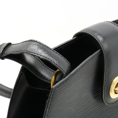 Pre-owned Louis Vuitton Cluny Black Leather Shoulder Bag ()