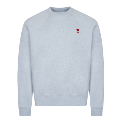 Shop Ami Alexandre Mattiussi Adc Sweatshirt In Grey