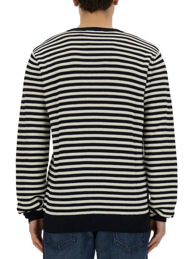 Dolce & Gabbana Jersey With Stripe Pattern In Multicolour
