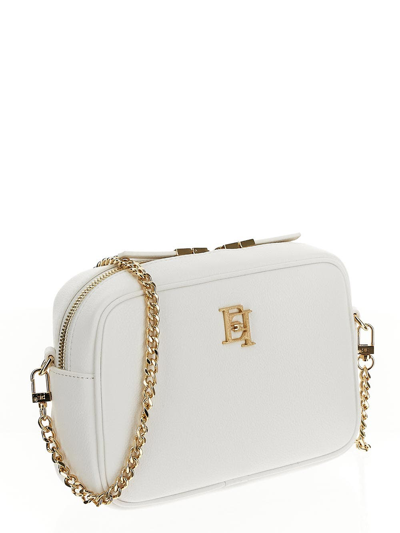 Shop Elisabetta Franchi Camera Bag In White