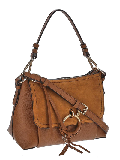 Shop See By Chloé Joan Shoulder Bag In Brown