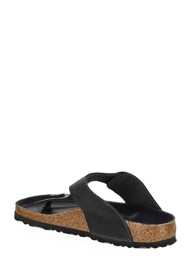 Shop Birkenstock Gizeh Big Buckle In Black