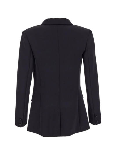 Shop Elisabetta Franchi Tight Jacket In Black