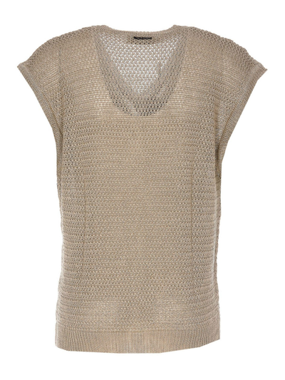 Shop Etro Chaleco - Beis In Beige