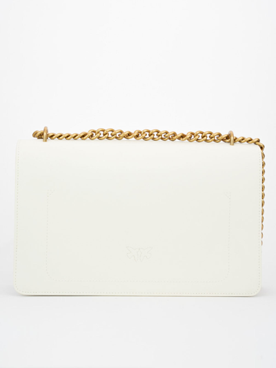 Pinko Classic Love One Simply Bag In White