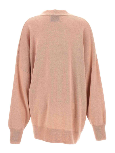 Nude Oversize Cardigan In Color Carne Y Neutral