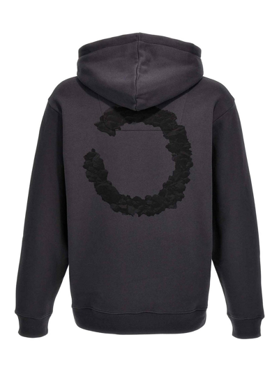 Shop Objects Iv Life Boulder Print Hoodie In Gris