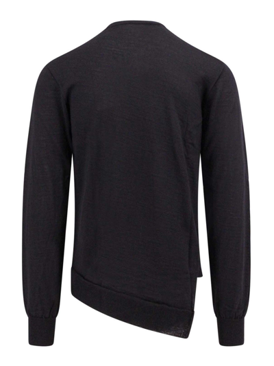 Shop Comme Des Garçons Shirt Suéter Cuello Redondo - Negro