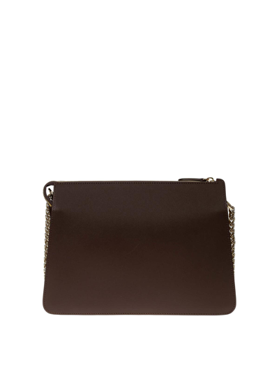 Apc Trapezoidal Bag In Vegetable-tanned Leather In Marrón