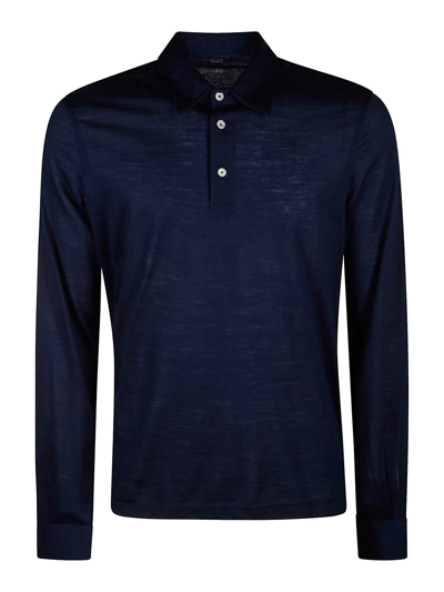Shop Fedeli Polo Shirt In Azul