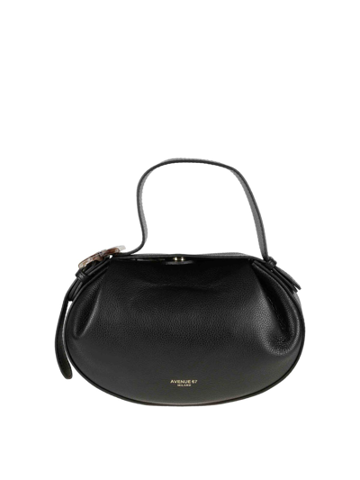 Shop Avenue67 Leather Bag In Negro