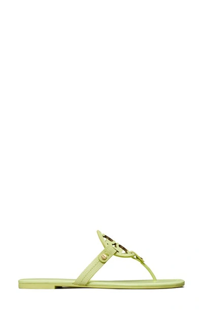 Shop Tory Burch Miller Sandal In Lime Leaf