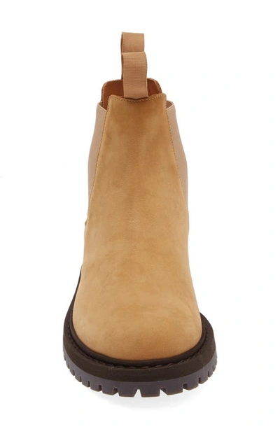 Shop Common Projects Chelsea Boot In Tan