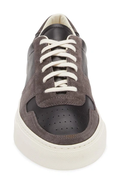 Shop Common Projects Bball Duo Sneaker In Charcoal
