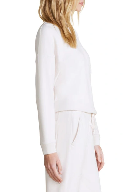 Barefoot Dreams Malibu Collection Brushed Fleece Pullover In Sand Dune