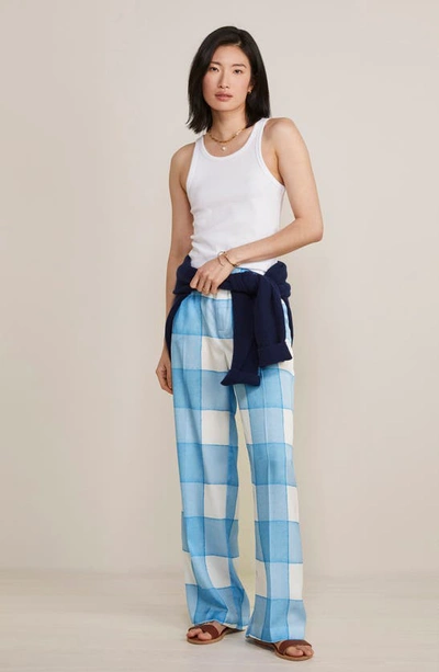 Shop Vineyard Vines Luxe Check Pants In Gingham Atlas