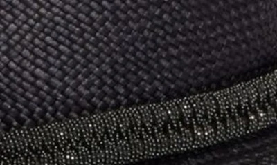 Brunello Cucinelli Monili Band Raffia Hat In Ceb32 Black