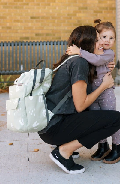Red Rovr Roo Diaper Backpack In Pear Doodle
