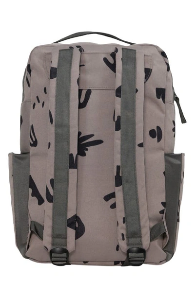 Red Rovr Roo Diaper Backpack In Truffle Doodle