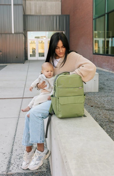 Shop Red Rovr Roo Diaper Backpack In Moss