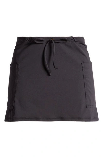 Shop Becca It's A Wrap Cover-up Miniskirt In Black