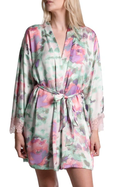 Shop In Bloom By Jonquil A Moment Like This Satin Wrap In Light Rose