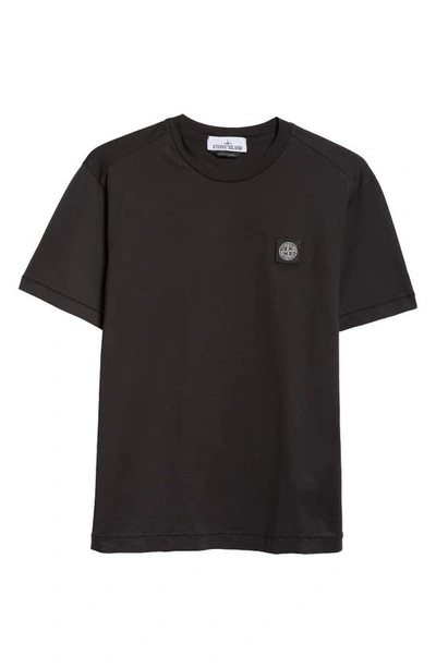 Stone Island Ss T-shirt 210002713 V0020 In Black