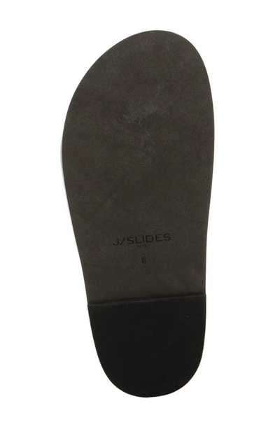 Shop J/slides Nyc Rafina Slide Sandal In Black